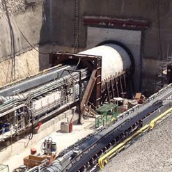 qatar green line tunnel boaring machine