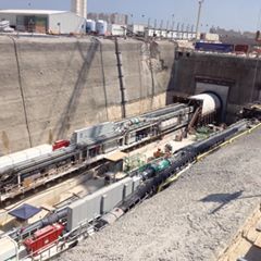 qatar green line tunnel boaring machine