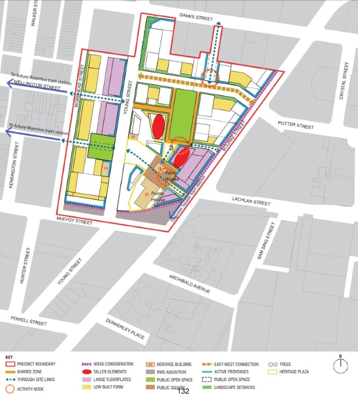 danks street masterplan waterloo sydney