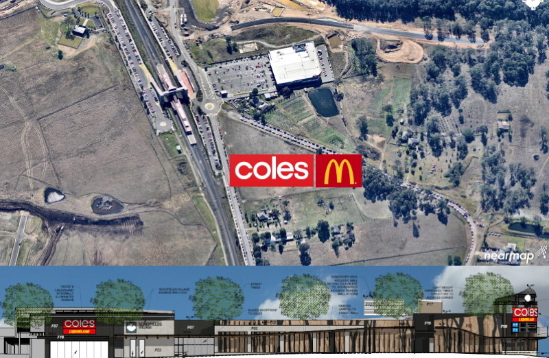 coles and macdonalds coming soon to schofields sydney